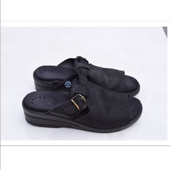 Mephisto wedge sandals - Picture 1 of 8